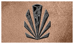 DNSEMP-C-602-BK-SH-BZ Black Sunburst Shimmer Bronze